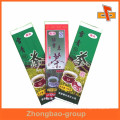 Zurück Central Seal Kunststoff Verpackung Tee Pack Tasche für chinesischen Jasmin Tee